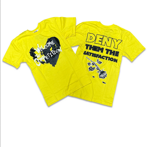 Retro Label Satisfaction Shirt (Retro 4 Yellow Thunder)