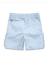 Jordan Craig - Retro - Altitude Cargo Nylon Shorts - Sky Blue - BLVD