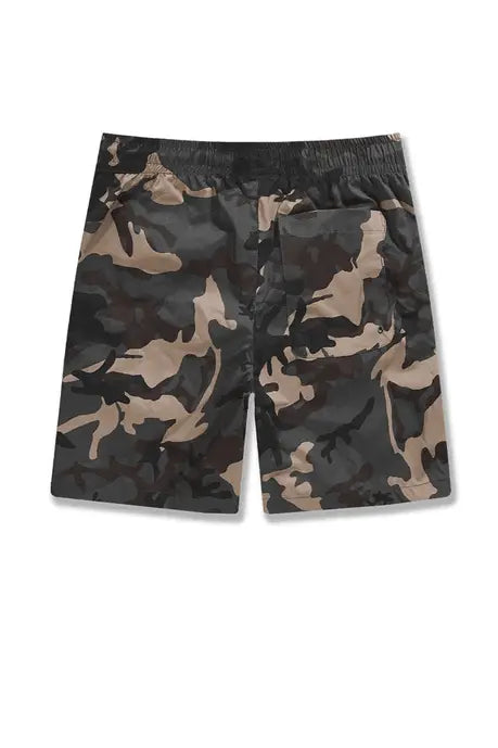Jordan Craig - Retro - Ibiza Lounge Nylon Shorts - Woodland - BLVD