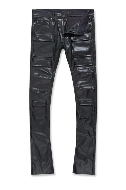 Jordan Craig Ross Stacked - Thriller Cargo Pants - Black