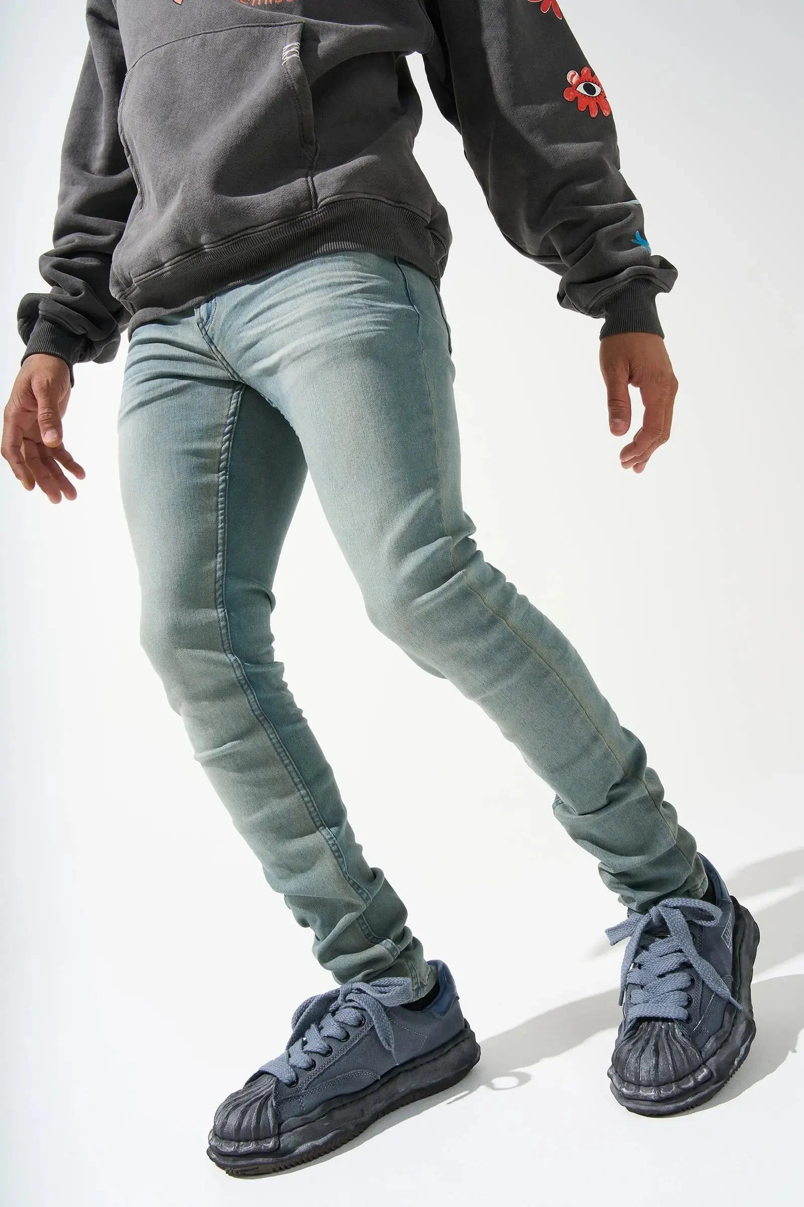 Serenede "Seafoam" Jeans - Slate - BLVD