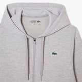 Lacoste Men’s SPORT Mesh Panels Hoodie & Sweatpants Set - Grey 9YA - BLVD