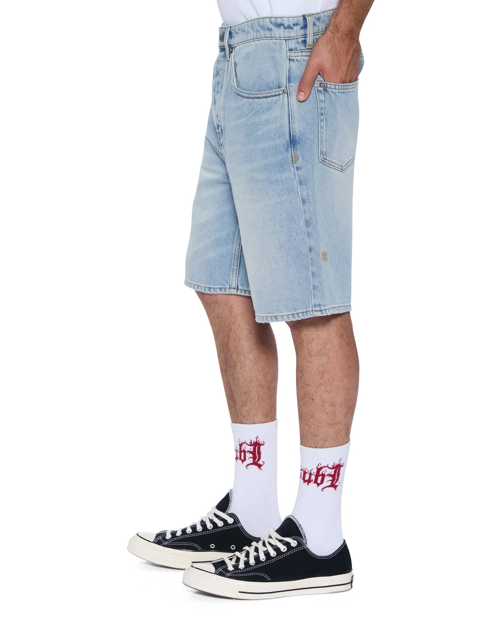 Ksubi Men's - anti k short siberia - Stone Wash KSUBI