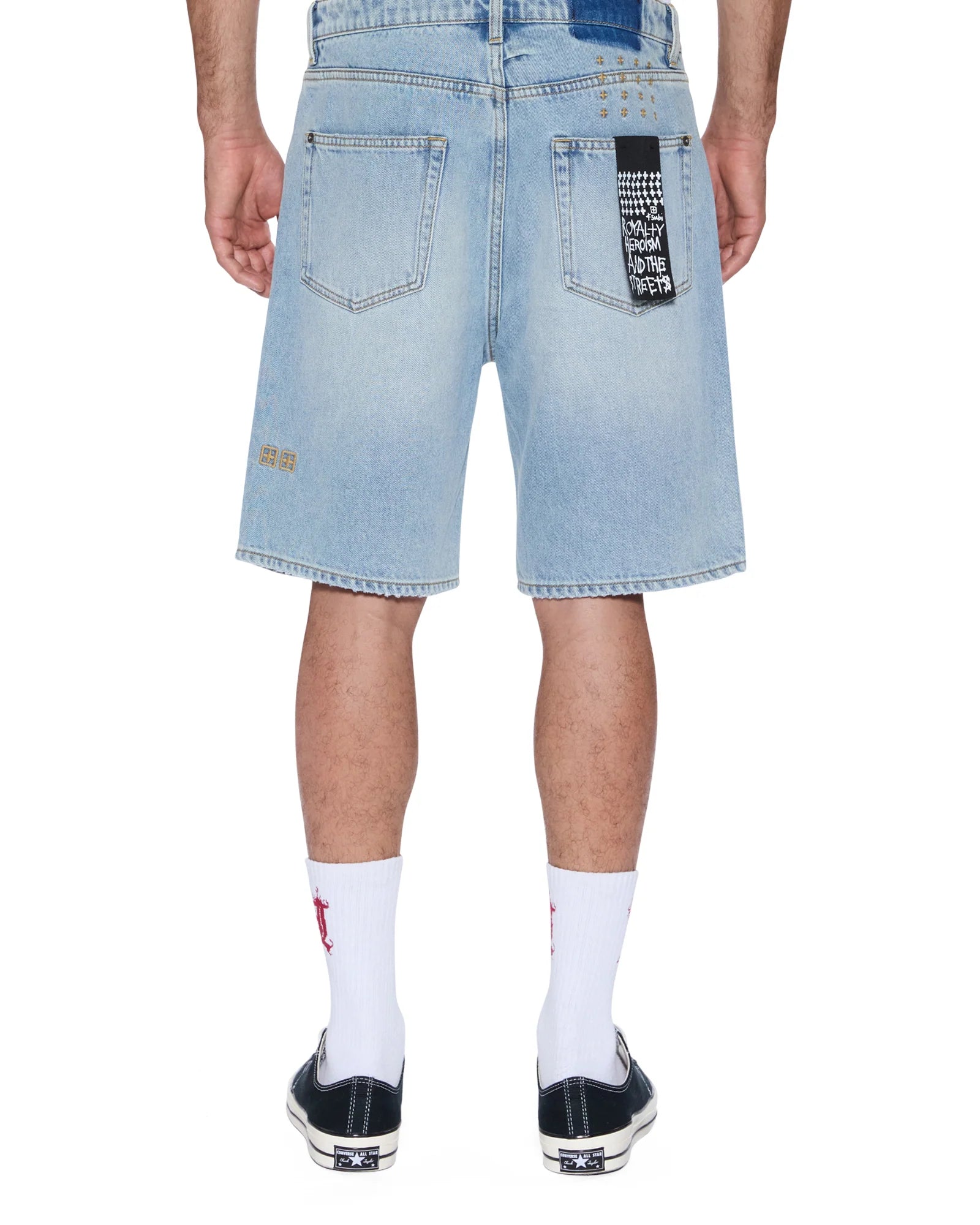 Ksubi Men's - anti k short siberia - Stone Wash KSUBI