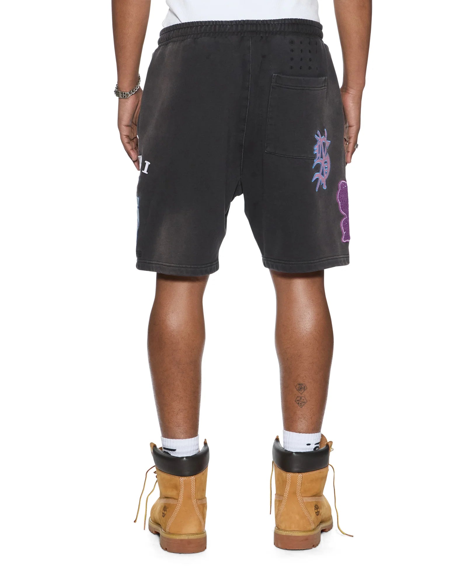 Ksubi - Genesis Ekcess Ss Tee & Trak Short Set - Charcoal Fade