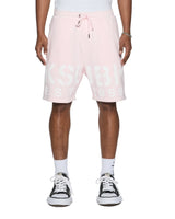 Ksubi - Intruder Ekcess Ss Tee & Trak Short Set - Pink Fade