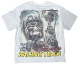 Space Ape - Skull Racing T-shirt  - White