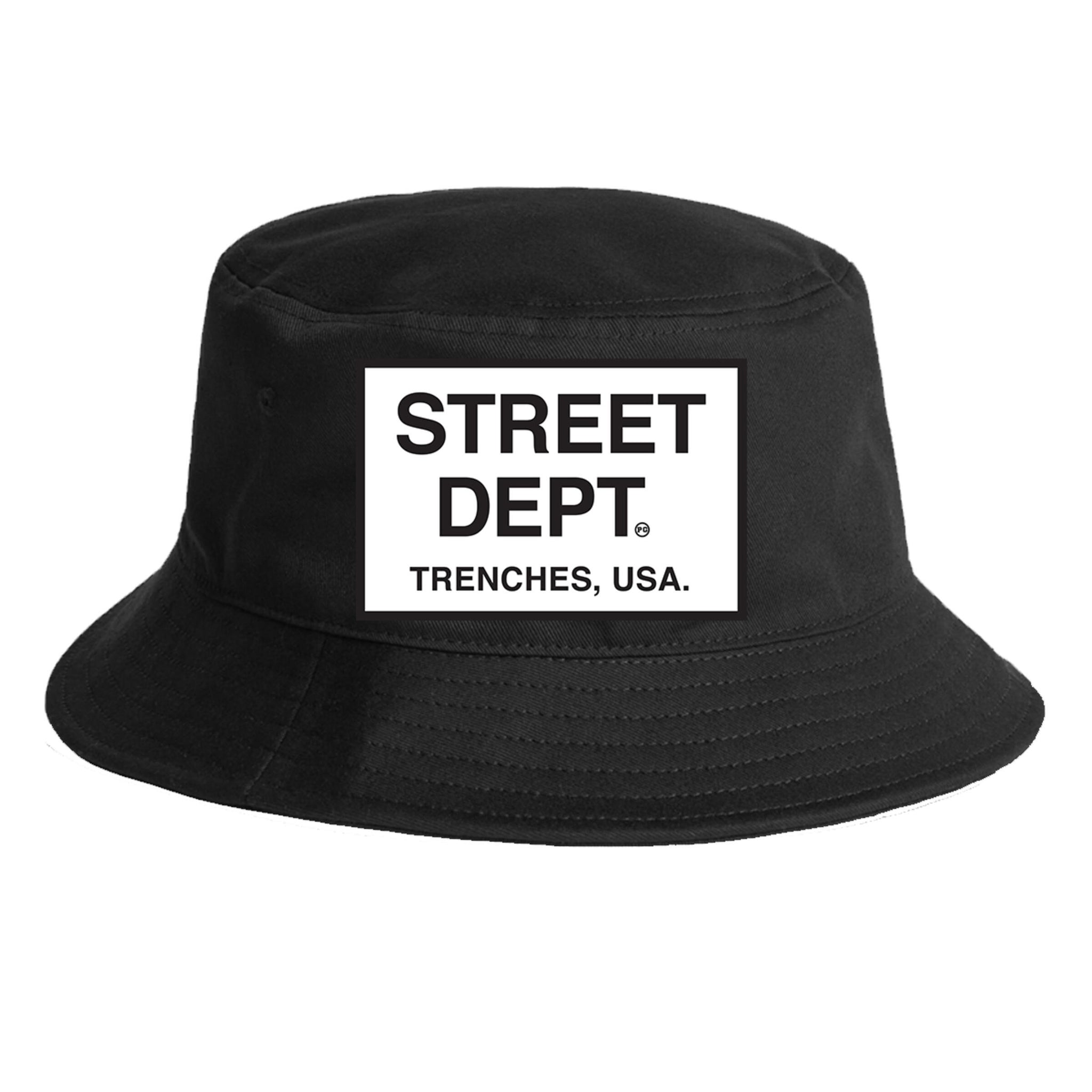 Pg Apparel Street Dept Bucket hat  - Black Planet Grapes