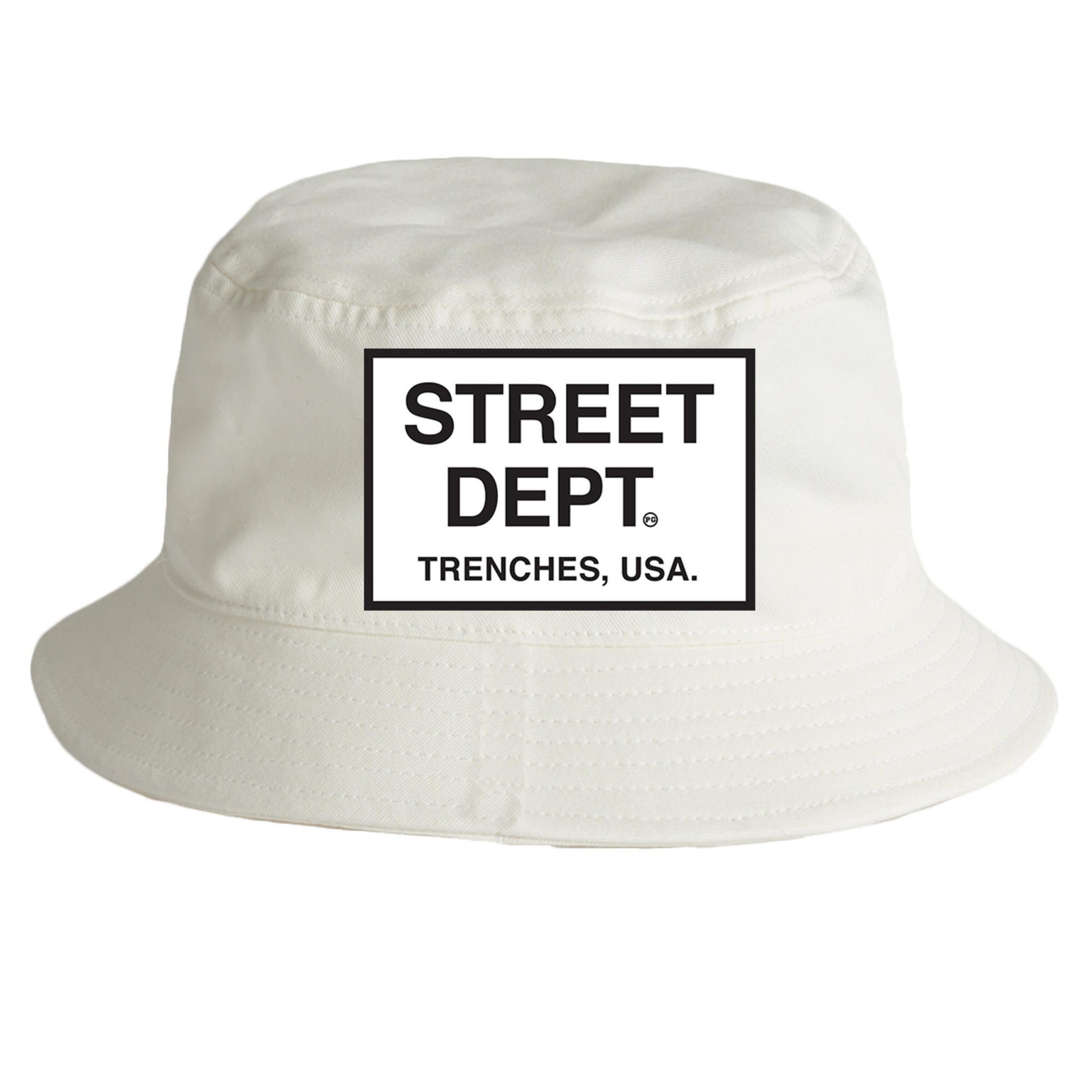 Pg Apparel Street Dept Bucket hat  - Cream Planet Grapes