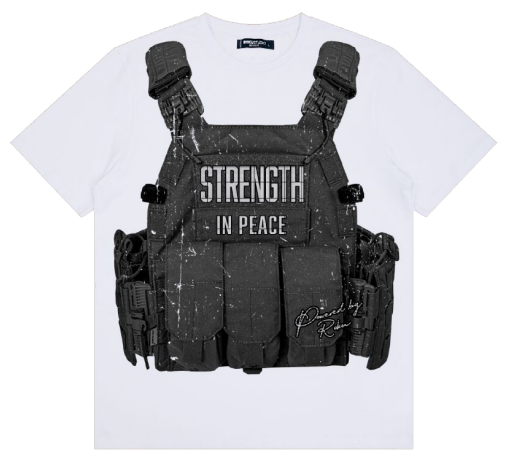 Roku - Strength And Peace Tee - White ROKU STUDIO