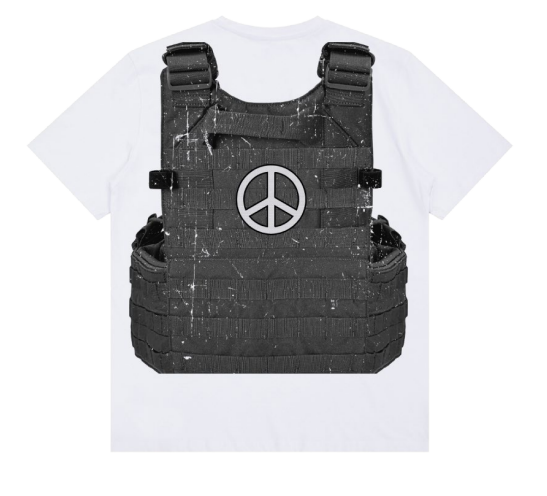 Roku - Strength And Peace Tee - White ROKU STUDIO