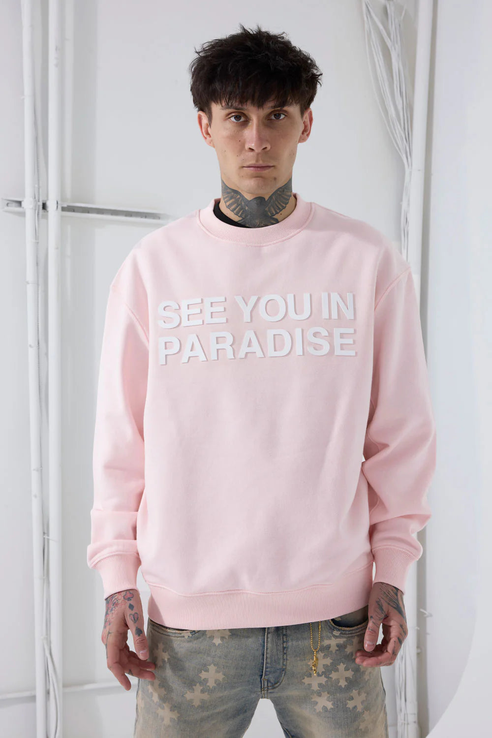 Jordan Craig - SYIP Crewneck Sweatshirt - Light Pink