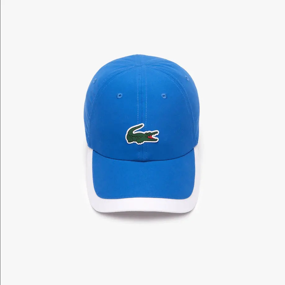 Lacoste Unisex SPORT Contrast Border Lightweight Cap - AR6 Blue / White - BLVD
