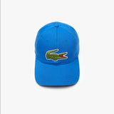 Men's Lacoste Unisex Adjustable Organic Cotton Twill Cap - Blue KXB - BLVD