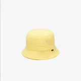 Men's Lacoste Unisex Organic Cotton Bucket Hat - Yellow 107 - BLVD