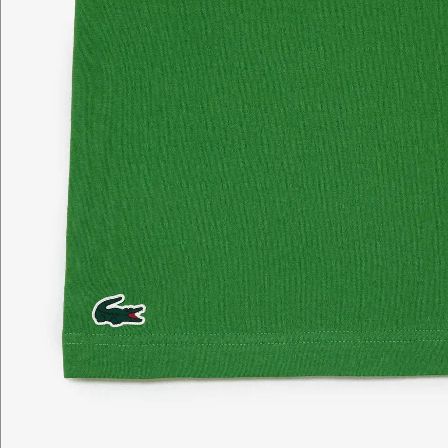 Lacoste Men’s SPORT Regular Fit Organic Cotton T-Shirt - Green L94 - BLVD