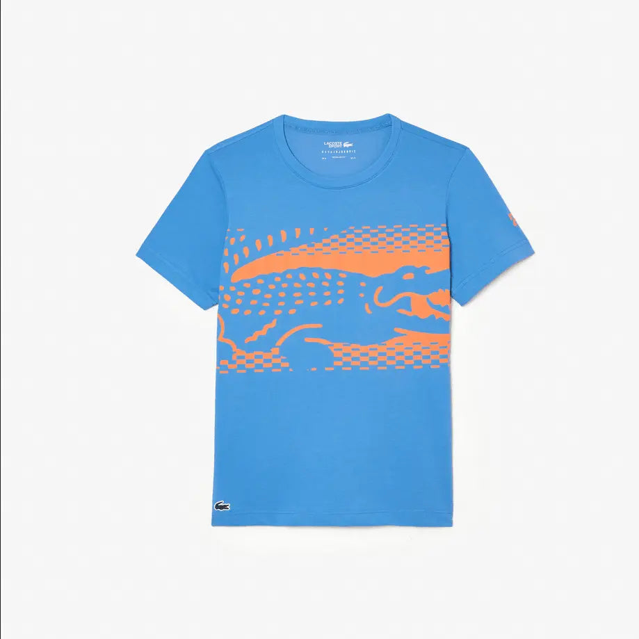 Lacoste Men’s Lacoste Tennis x Novak Djokovic T-Shirt - Blue L99 - BLVD