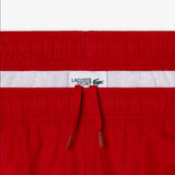 Lacoste Kids' SPORT Lightweight Shorts - Red - BLVD