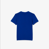 Kids’ Lacoste x Netflix Organic Cotton Print T-Shirt - Blue JQ0