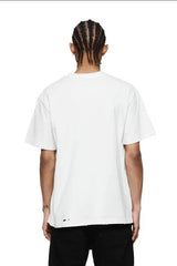 Purple Brand Men Off White Collegiate T-shirt - P117-HJCM423 - BLVD
