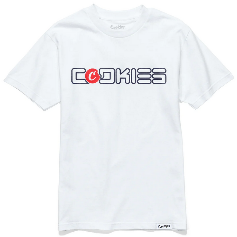 Cookies Formula Logo 1 Tee - White / Red