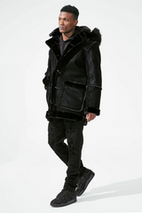 Jordan Craig Men Denali Shearling Jacket (Black)