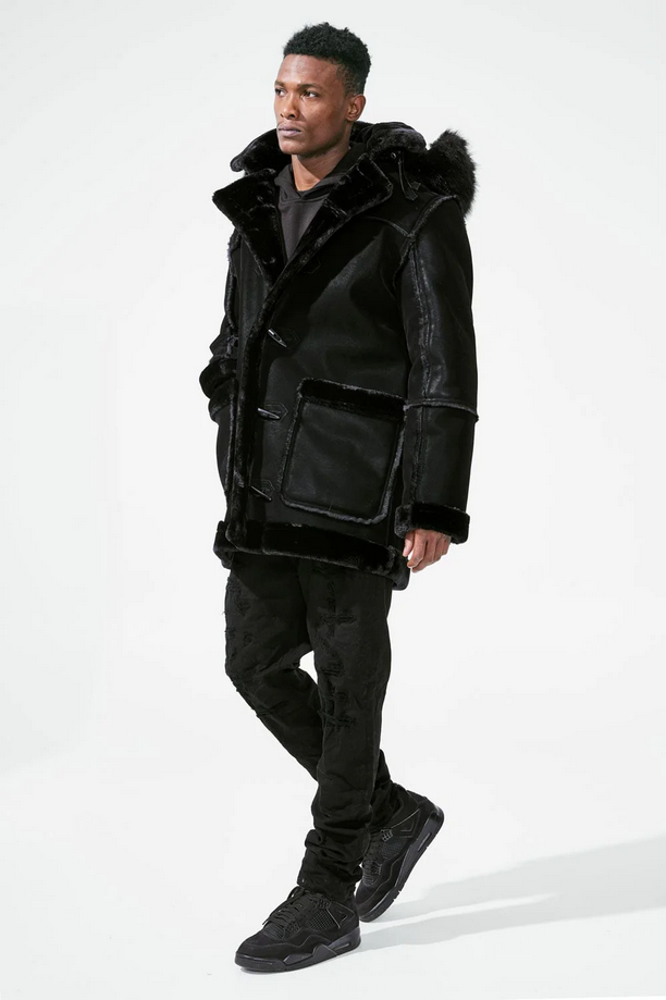 Jordan Craig Men Denali Shearling Jacket (Black)