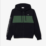 Lacoste Men's Colorblock Zip-Up Hoodie & Sweatpants Set - Navy Blue Green MI7 - BLVD