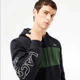 Lacoste Men's Colorblock Zip-Up Hoodie & Sweatpants Set - Navy Blue Green MI7 - BLVD