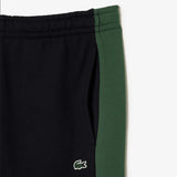 Lacoste Men's Colorblock Zip-Up Hoodie & Sweatpants Set - Navy Blue Green MI7 - BLVD