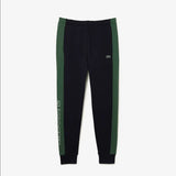 Lacoste Men's Colorblock Zip-Up Hoodie & Sweatpants Set - Navy Blue Green MI7 - BLVD