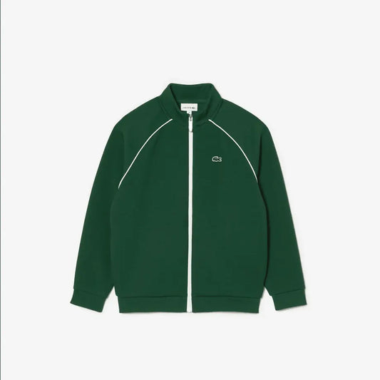 Lacoste Kids' Zip-Up Sweatshirt & Contrast Accent Sweatpants - Green 132 - BLVD
