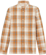 Timberland Men’s Windham Flannel Shirt - Wheat Boot Yarn-Dyed - BLVD