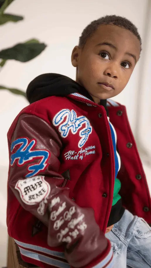Jordan Craig Kids Canton Varsity Jacket (Hall of Fame) - BLVD