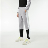 Lacoste Men's Colorblock Zip-Up Hoodie & Jogger Set - Grey White Black SJ1
