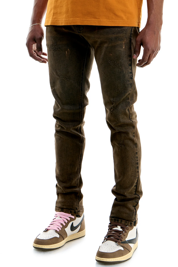 Kdnk Smoky Jeans (Brown Wash)