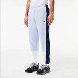 Lacoste Men's Colorblock Zip-Up Hoodie & Jogger Set - Light Blue Navy Blue White IHI - BLVD