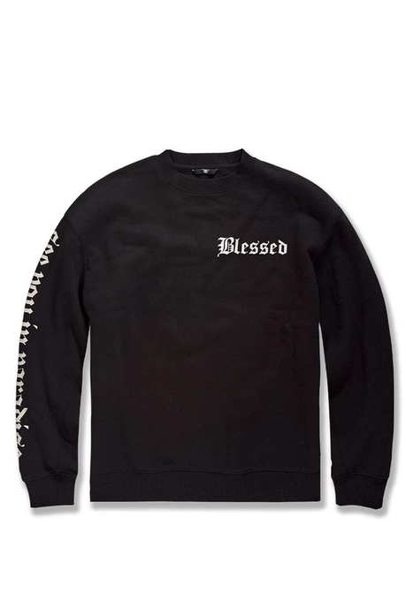 Blessed Crewneck Sweatshirt - Black