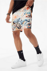 Jordan Craig - Retro - Ibiza Lounge Nylon Shorts - Coral