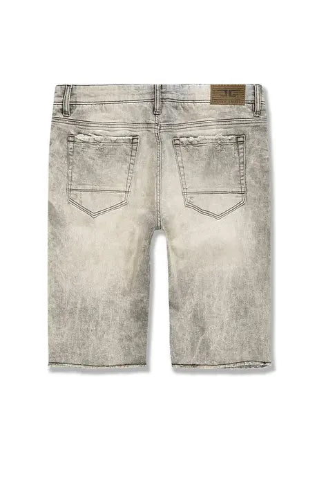 Jordan Craig - Arlington Denim Shorts - Bone White - BLVD