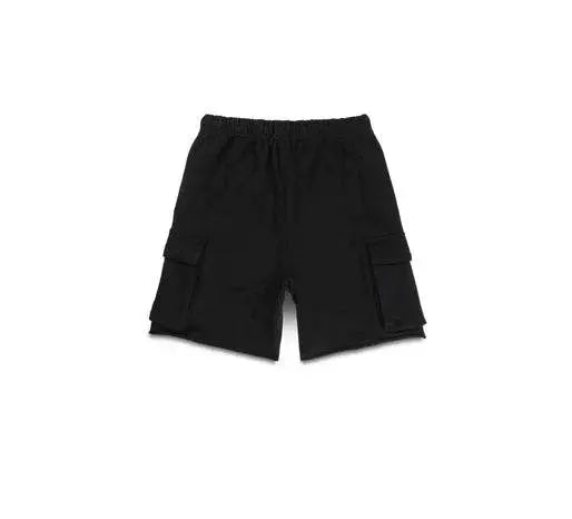 Purple Brand Heavyweight Cargo Sweatshorts - Black - P478-MFBB224 - BLVD