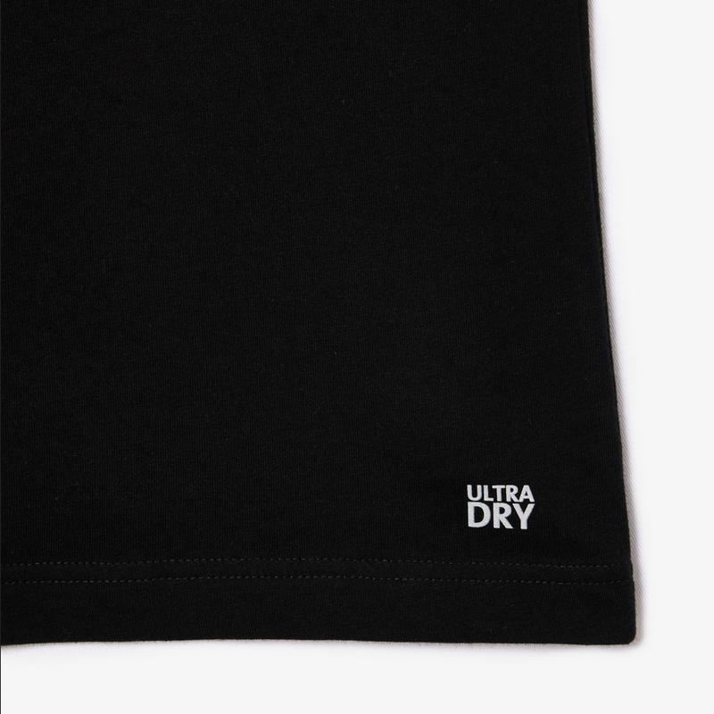 Lacoste Men's Ultra-Dry Printed Sport T-Shirt - Black 031