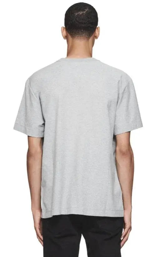 Purple Brand Wordmark T-Shirt - Heather Grey - P104-JWHG324 - BLVD