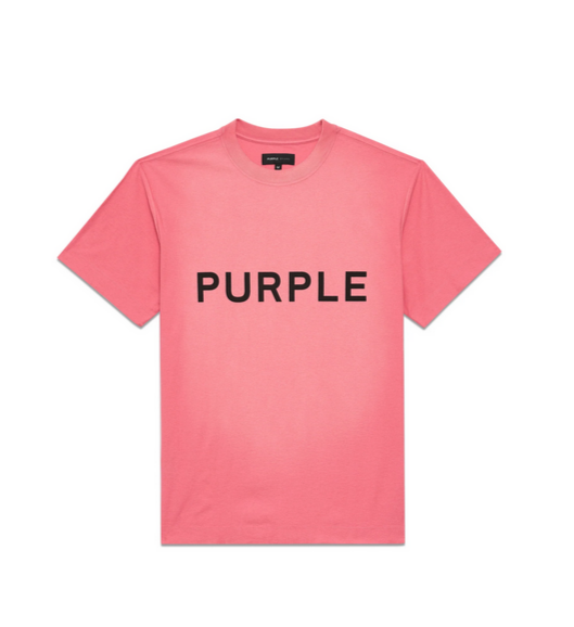 Purple Brand Wordmark T-Shirt - Pink - P104-JDMW324