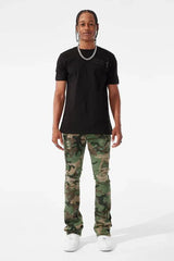 Jordan Craig Martin Stacked - Tribeca Twill Pants (Vintage Camo) - BLVD