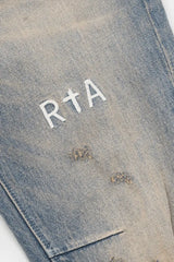RTA Clayton Skinny Jean | Worn Out Blue - BLVD