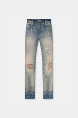 RTA Clayton Skinny Jean | Worn Out Blue - BLVD