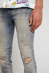 RTA Clayton Skinny Jean | Worn Out Blue - BLVD