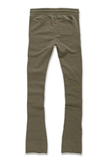Jordan Craig Uptown Stacked Sweatpants - Olive - BLVD