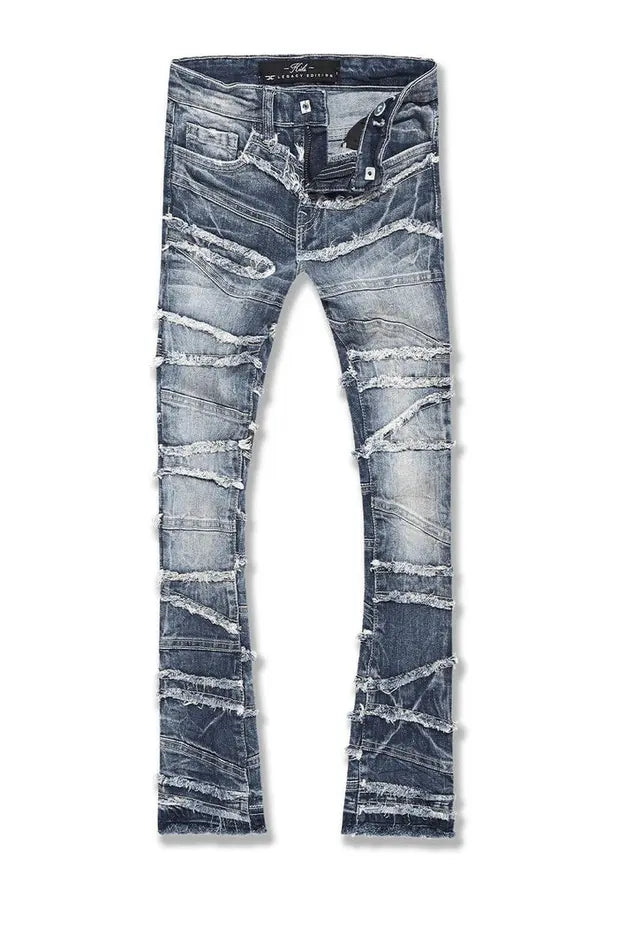 Jordan Craig Kids Stacked Elm Street Denim (Studio Blue) - BLVD